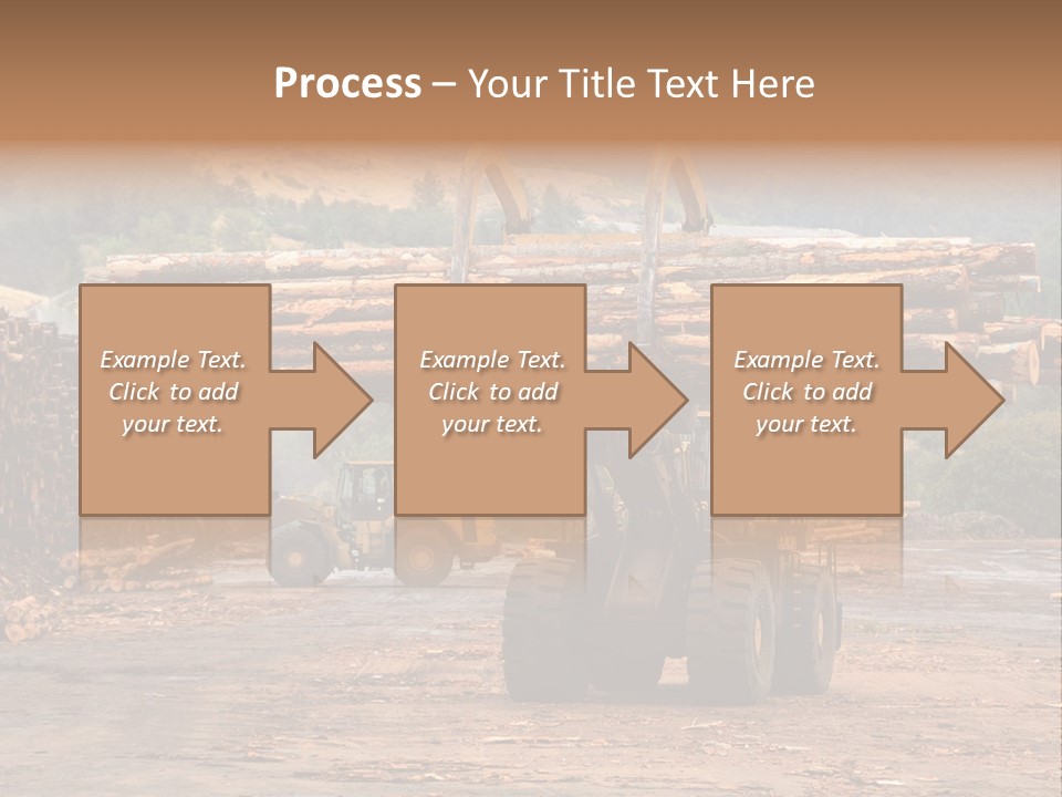 Hauling Mover Cargo PowerPoint Template