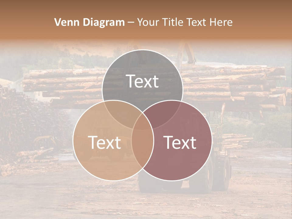 Hauling Mover Cargo PowerPoint Template