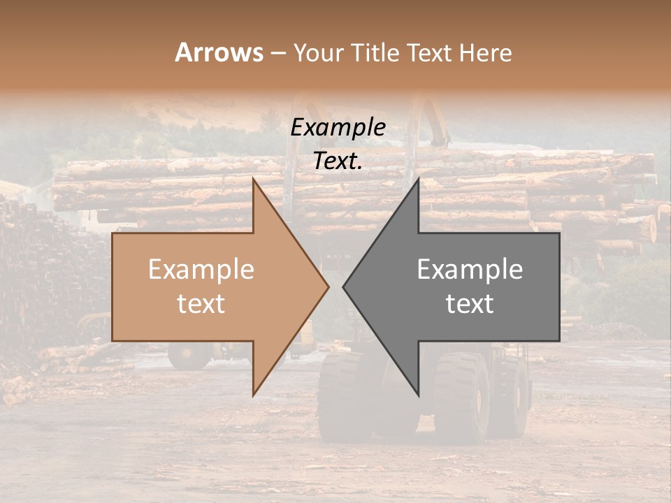Hauling Mover Cargo PowerPoint Template
