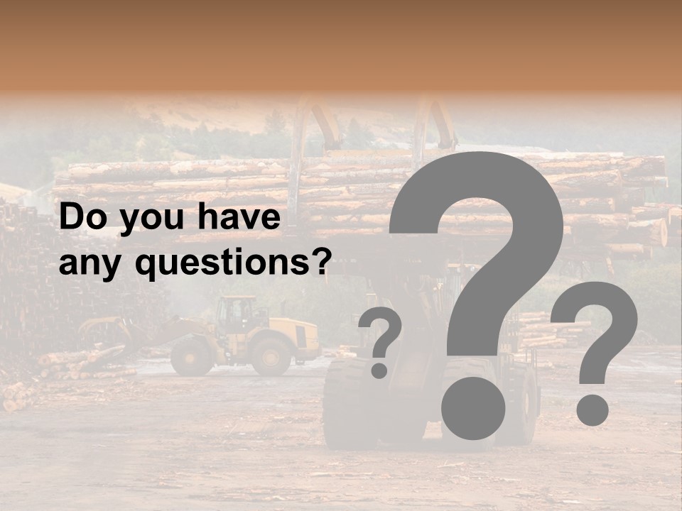 Hauling Mover Cargo PowerPoint Template