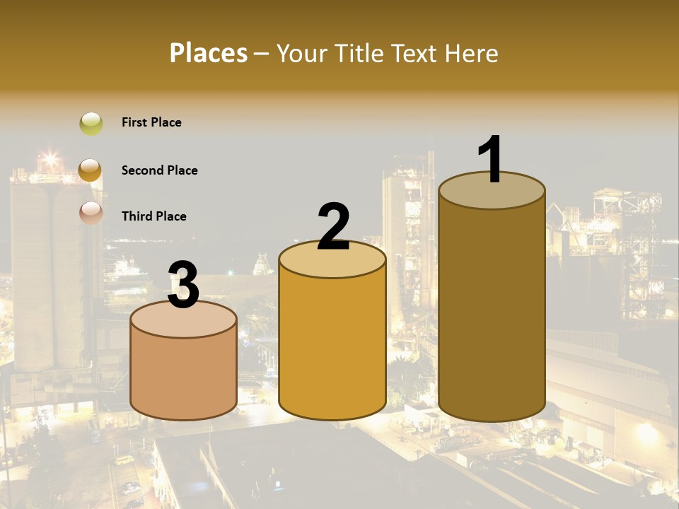 Metal Plant Container PowerPoint Template