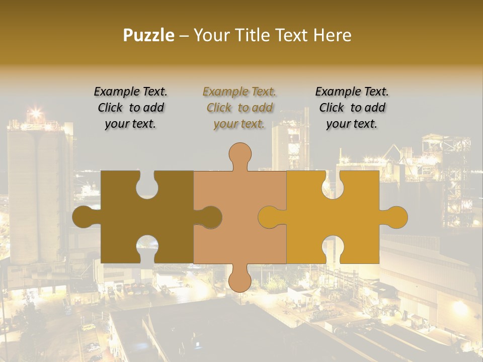 Metal Plant Container PowerPoint Template