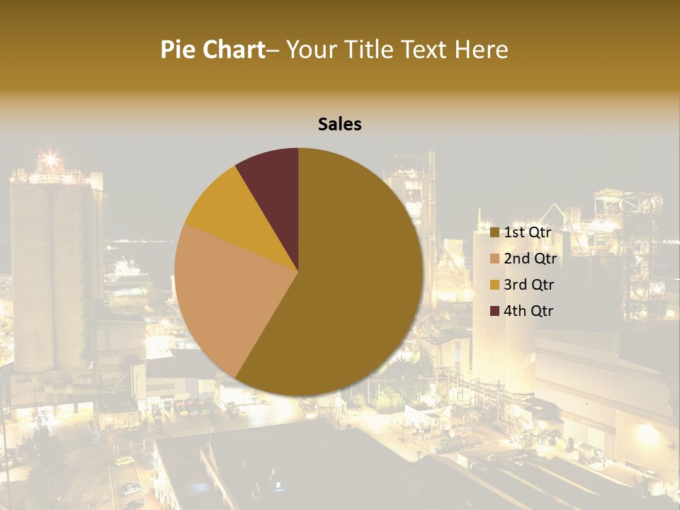 Metal Plant Container PowerPoint Template