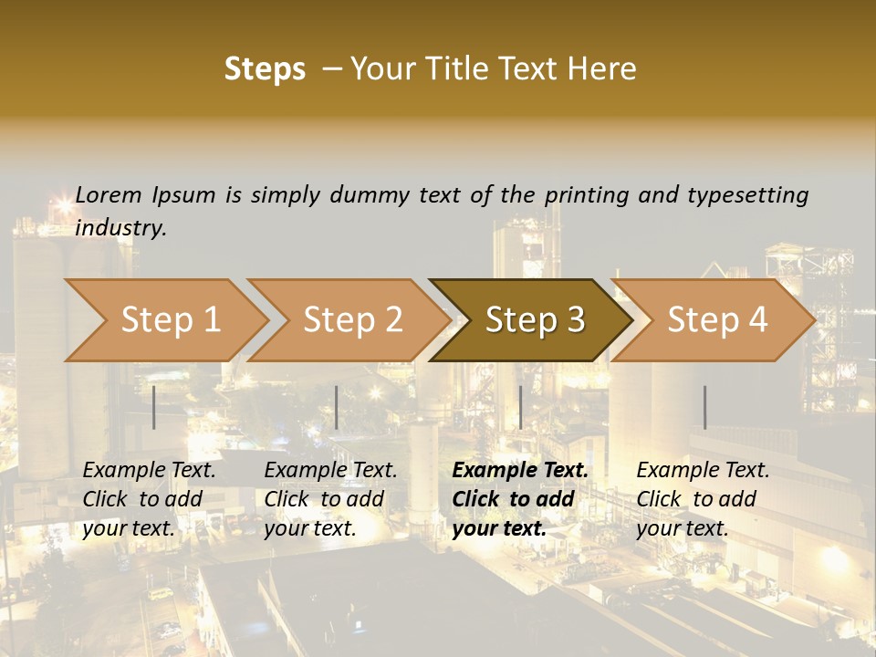 Metal Plant Container PowerPoint Template
