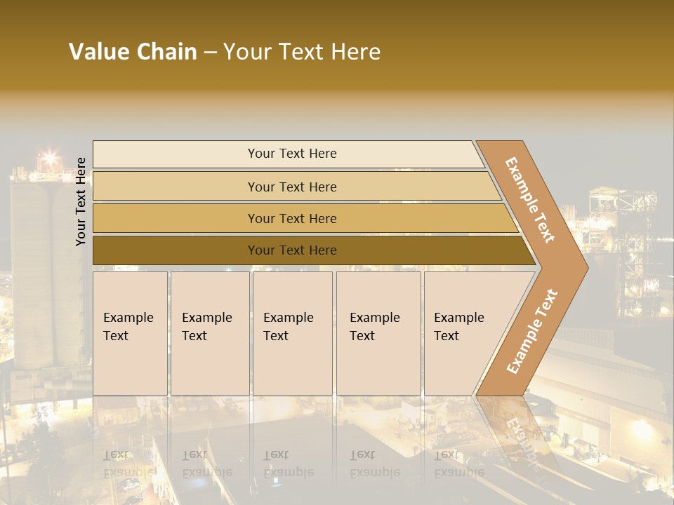 Metal Plant Container PowerPoint Template