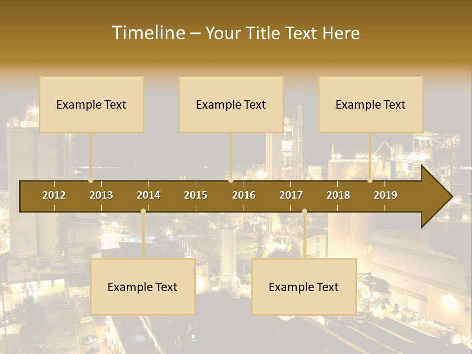 Metal Plant Container PowerPoint Template
