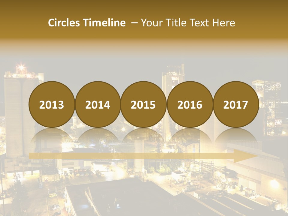 Metal Plant Container PowerPoint Template