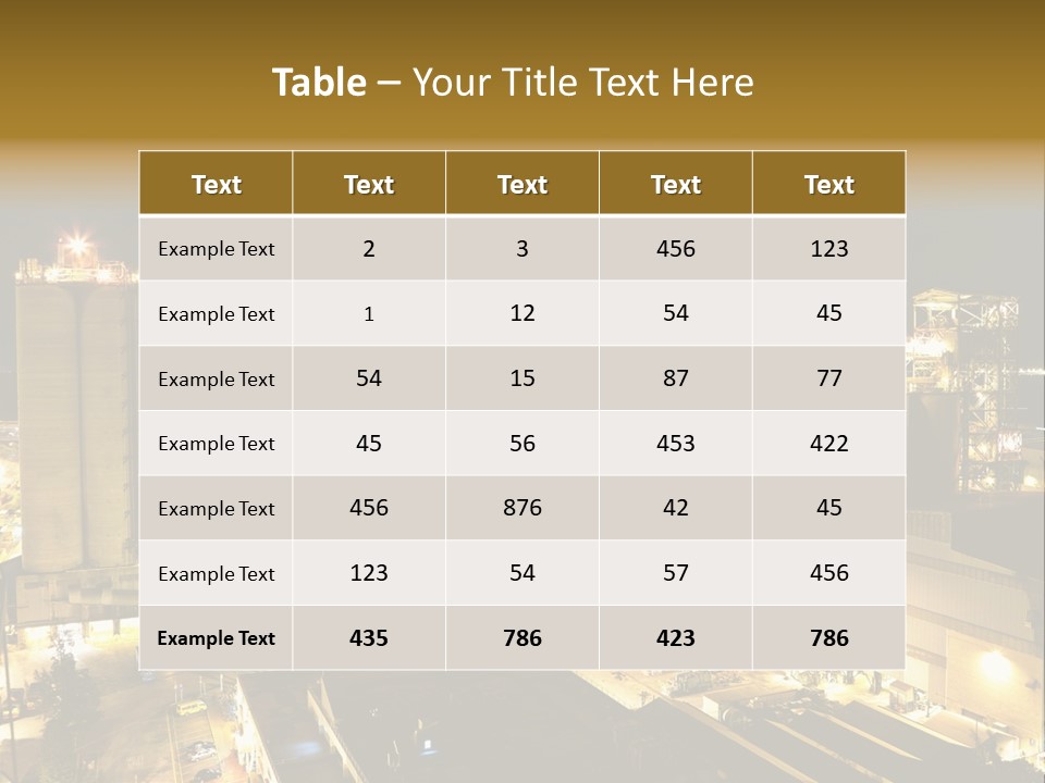 Metal Plant Container PowerPoint Template