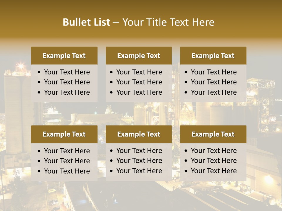 Metal Plant Container PowerPoint Template