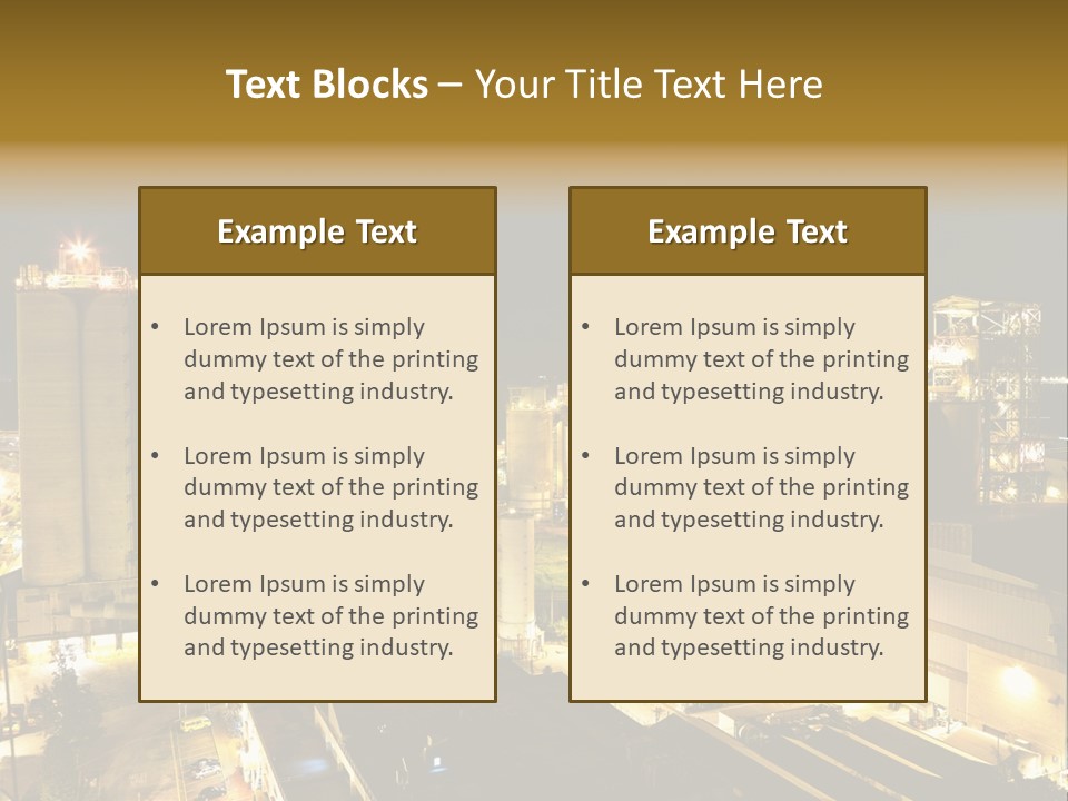 Metal Plant Container PowerPoint Template