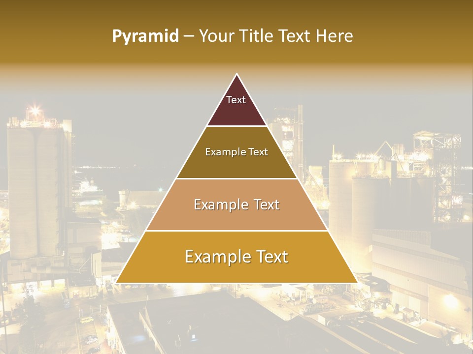 Metal Plant Container PowerPoint Template