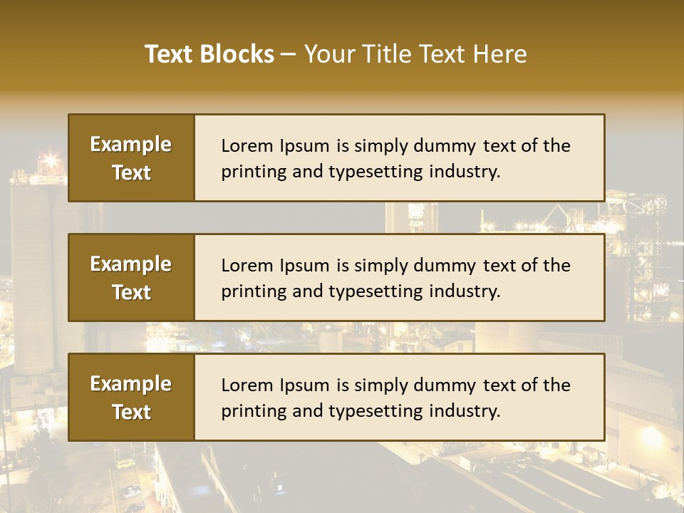 Metal Plant Container PowerPoint Template