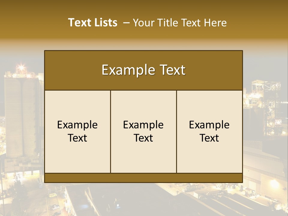 Metal Plant Container PowerPoint Template