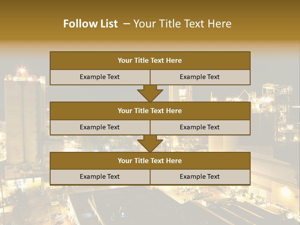 Metal Plant Container PowerPoint Template