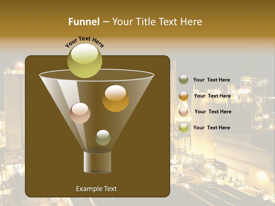 Metal Plant Container PowerPoint Template