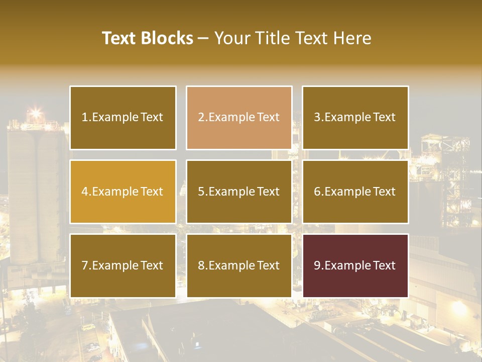 Metal Plant Container PowerPoint Template