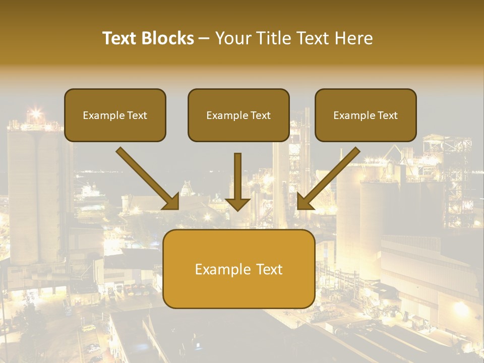 Metal Plant Container PowerPoint Template
