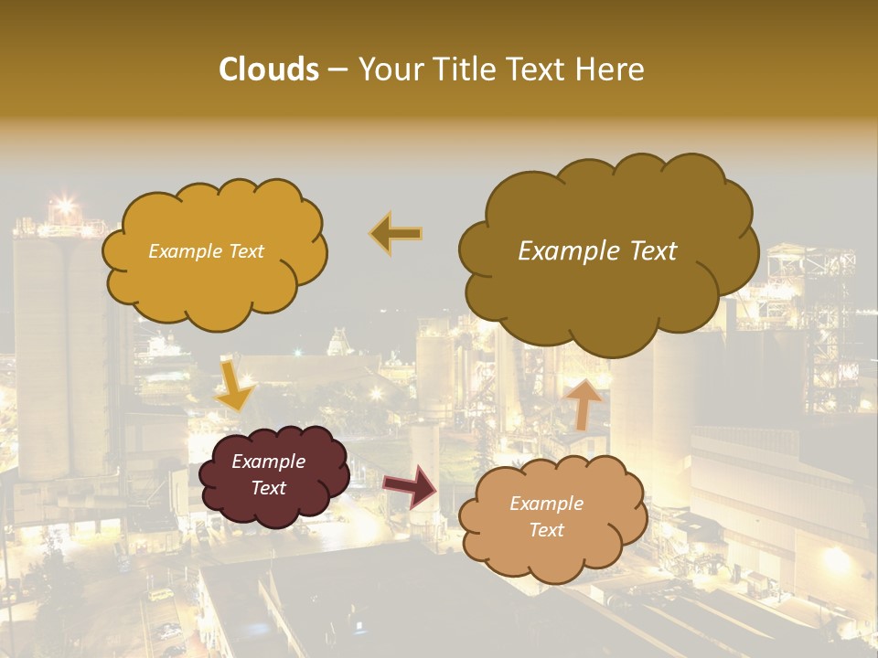 Metal Plant Container PowerPoint Template