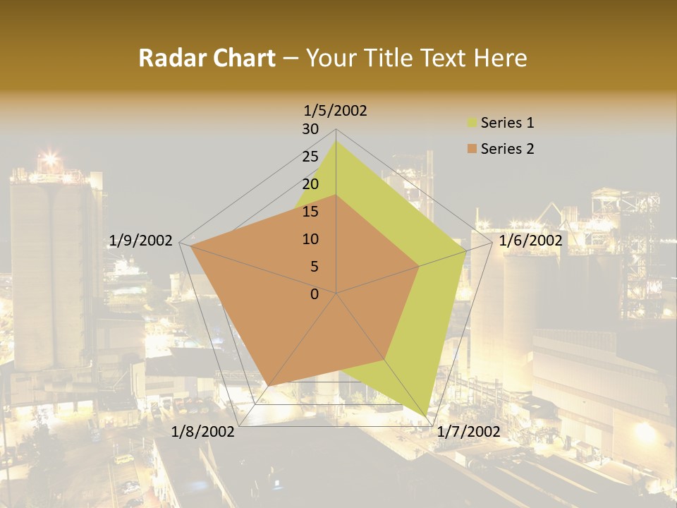 Metal Plant Container PowerPoint Template