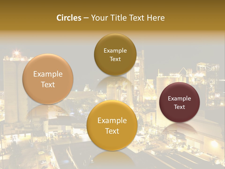 Metal Plant Container PowerPoint Template