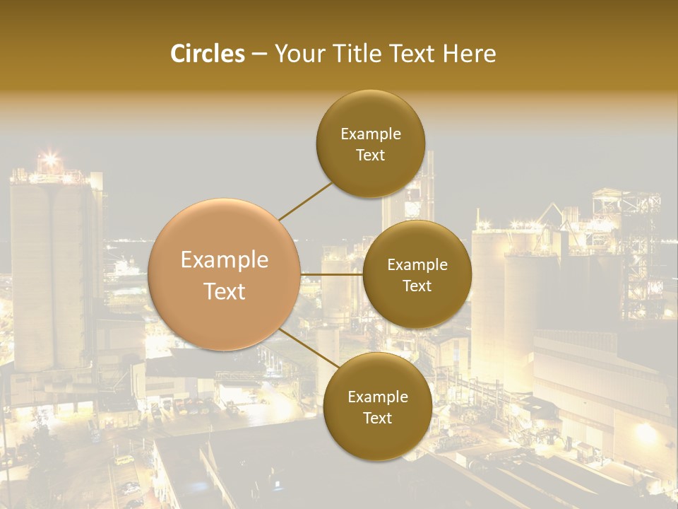 Metal Plant Container PowerPoint Template