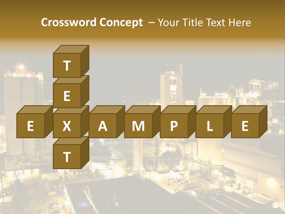 Metal Plant Container PowerPoint Template