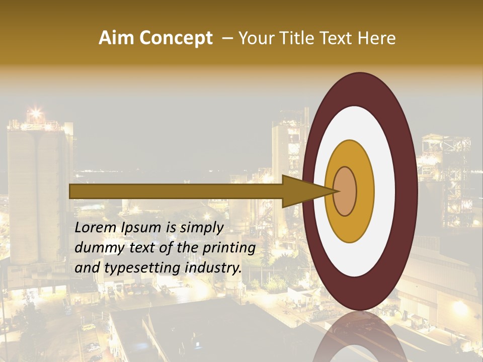 Metal Plant Container PowerPoint Template