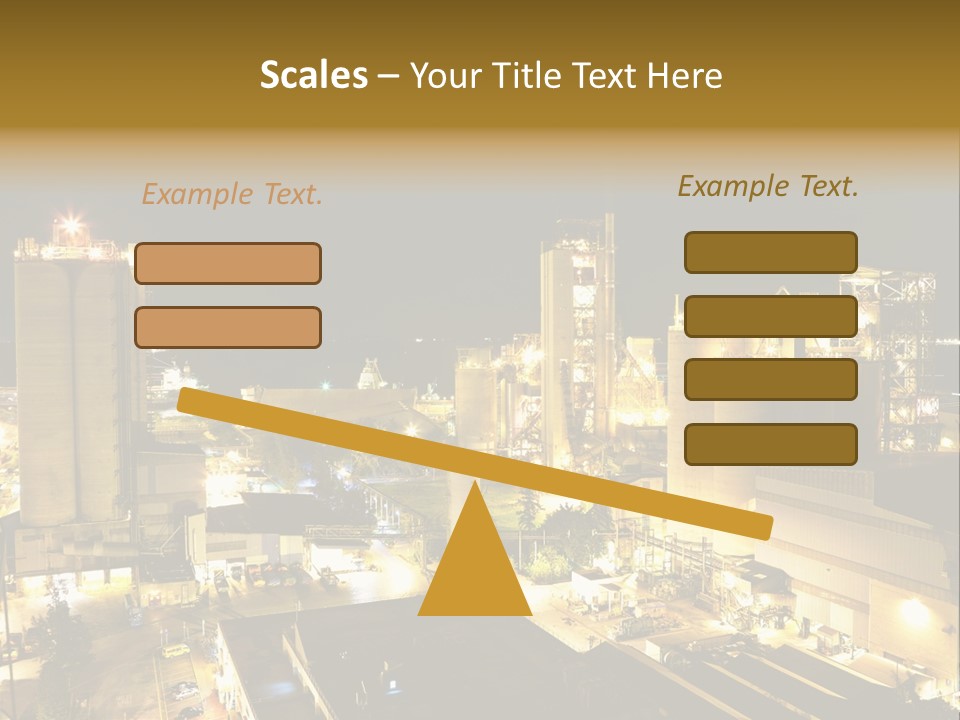Metal Plant Container PowerPoint Template