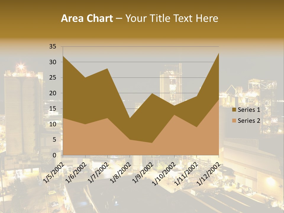 Metal Plant Container PowerPoint Template