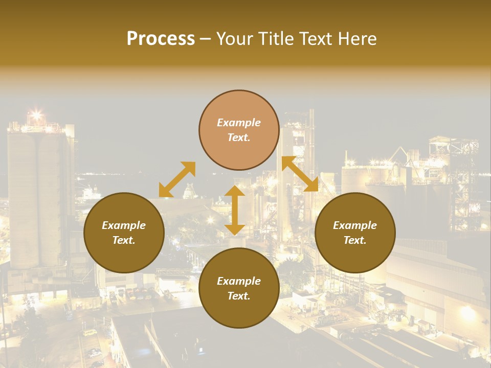 Metal Plant Container PowerPoint Template