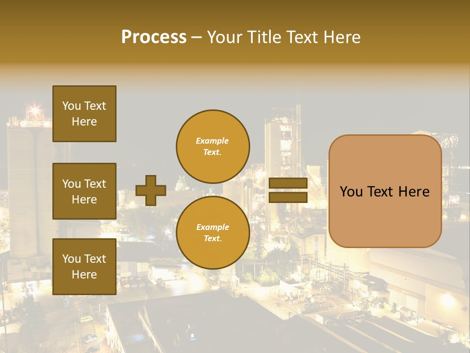 Metal Plant Container PowerPoint Template