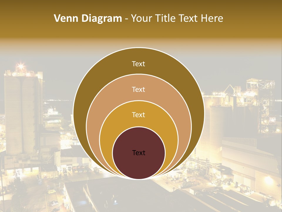Metal Plant Container PowerPoint Template