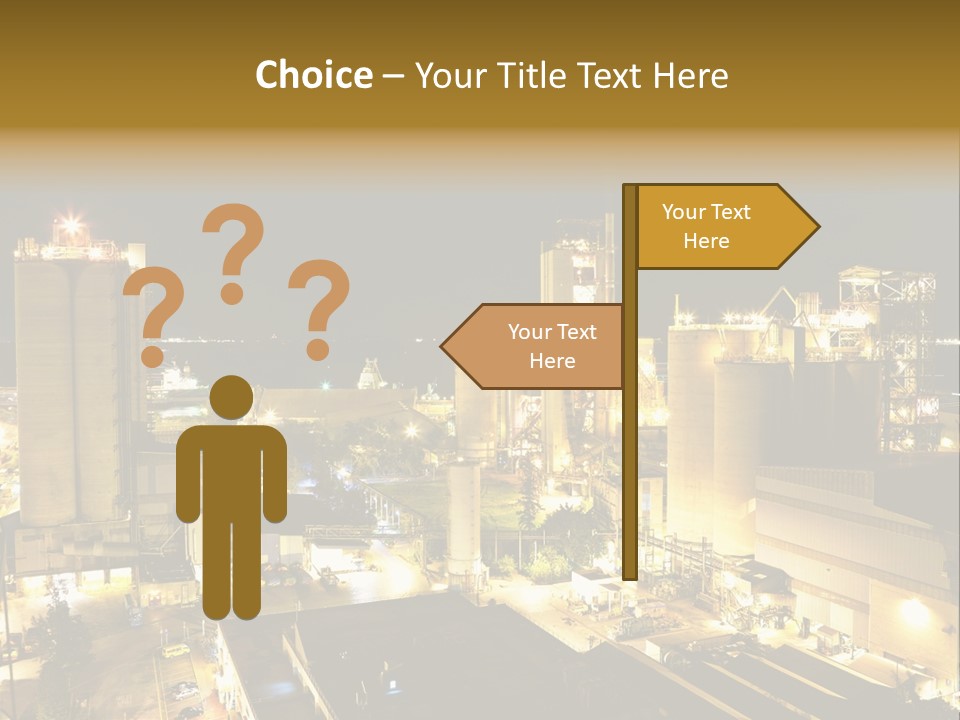 Metal Plant Container PowerPoint Template