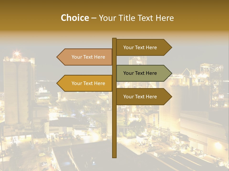 Metal Plant Container PowerPoint Template