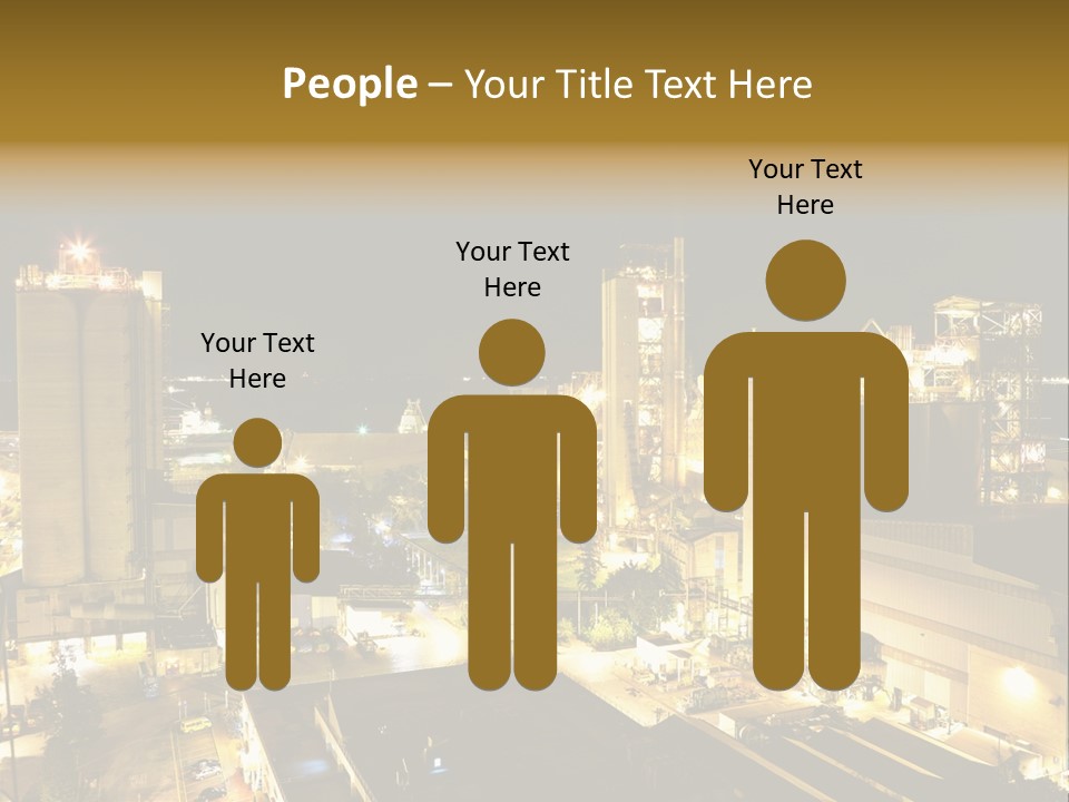 Metal Plant Container PowerPoint Template