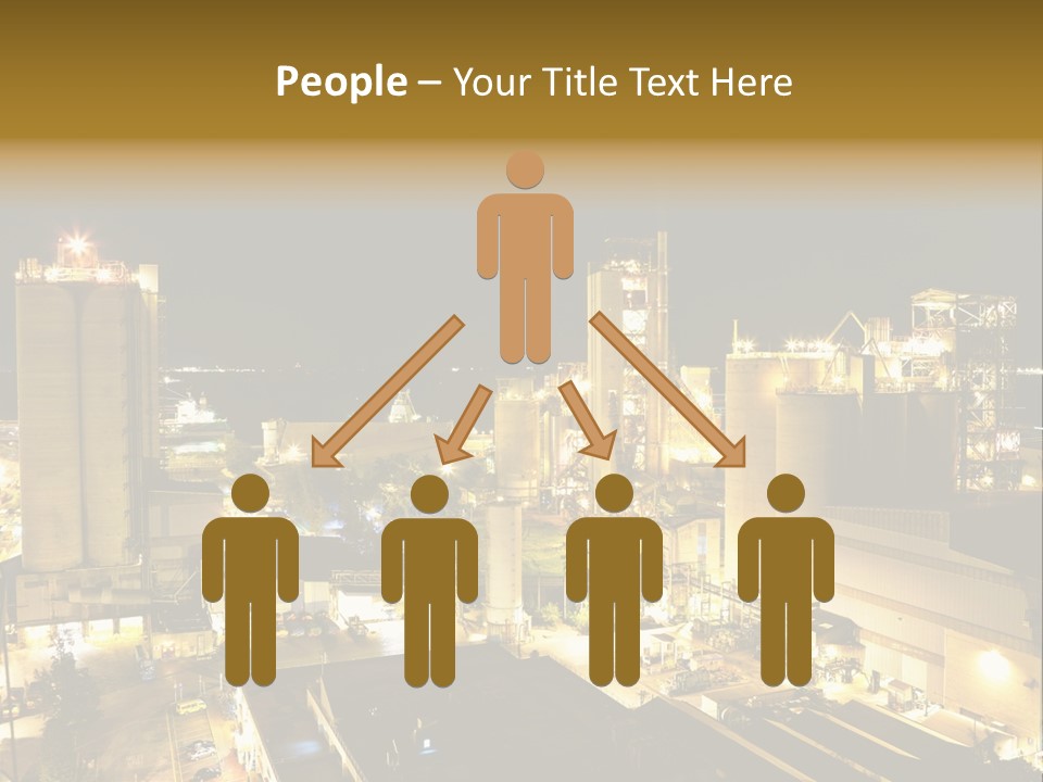 Metal Plant Container PowerPoint Template