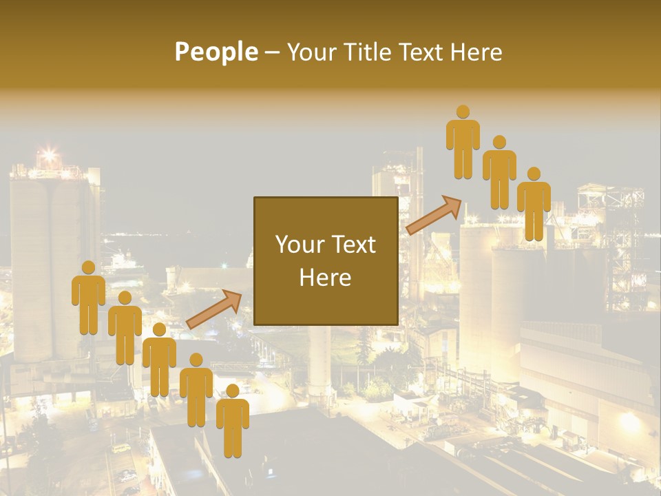 Metal Plant Container PowerPoint Template