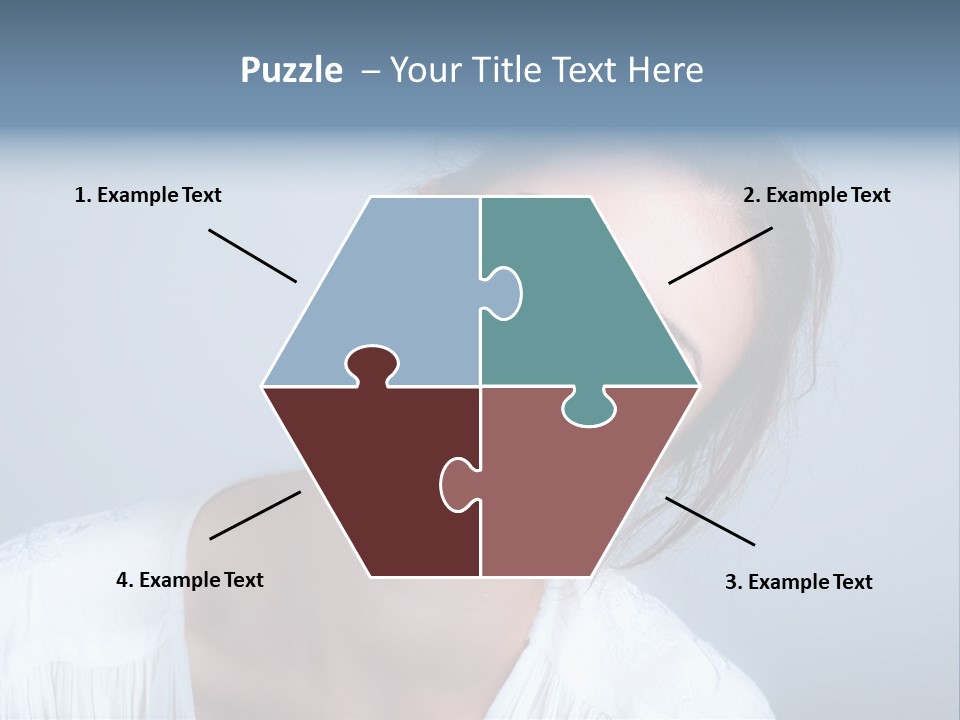 Whitening Human Skincare PowerPoint Template