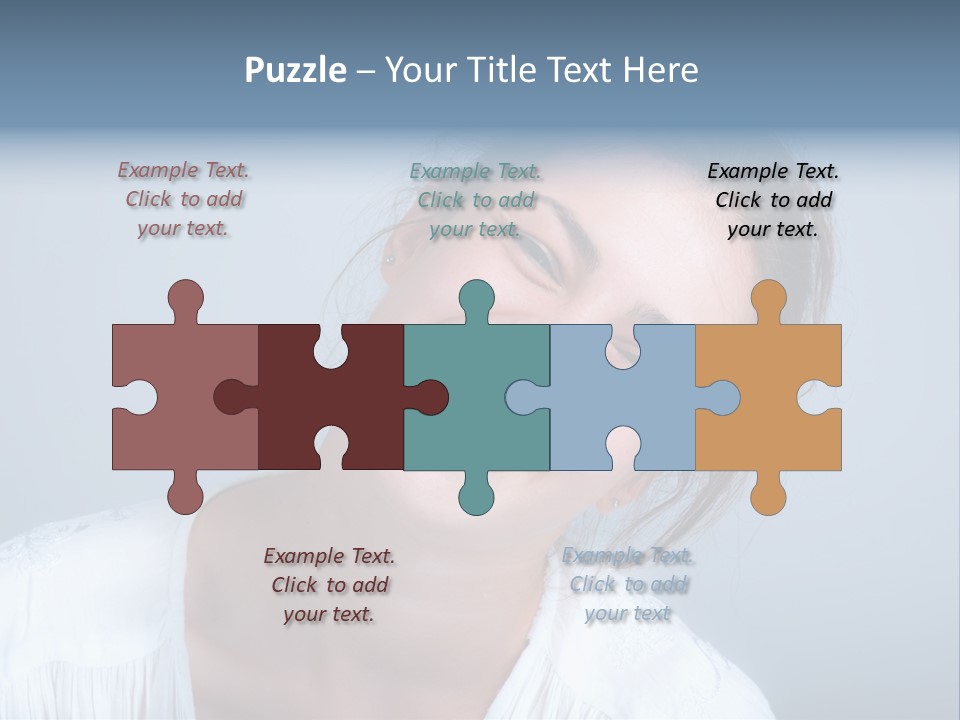 Whitening Human Skincare PowerPoint Template