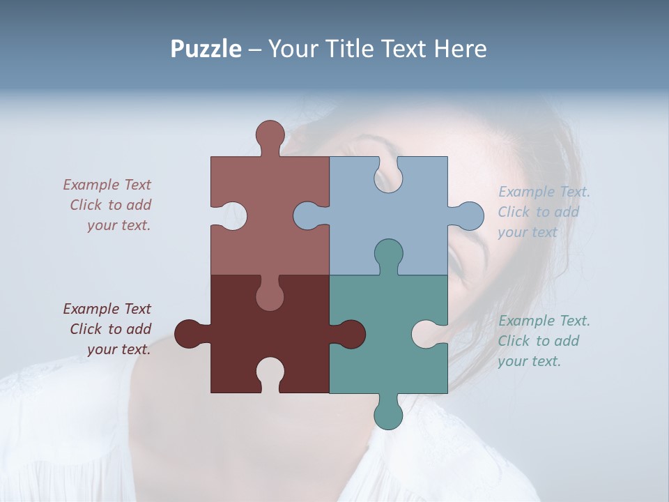 Whitening Human Skincare PowerPoint Template