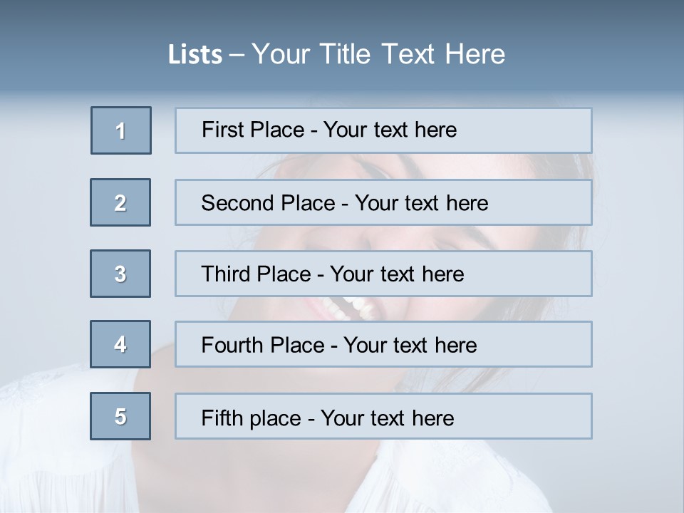 Whitening Human Skincare PowerPoint Template