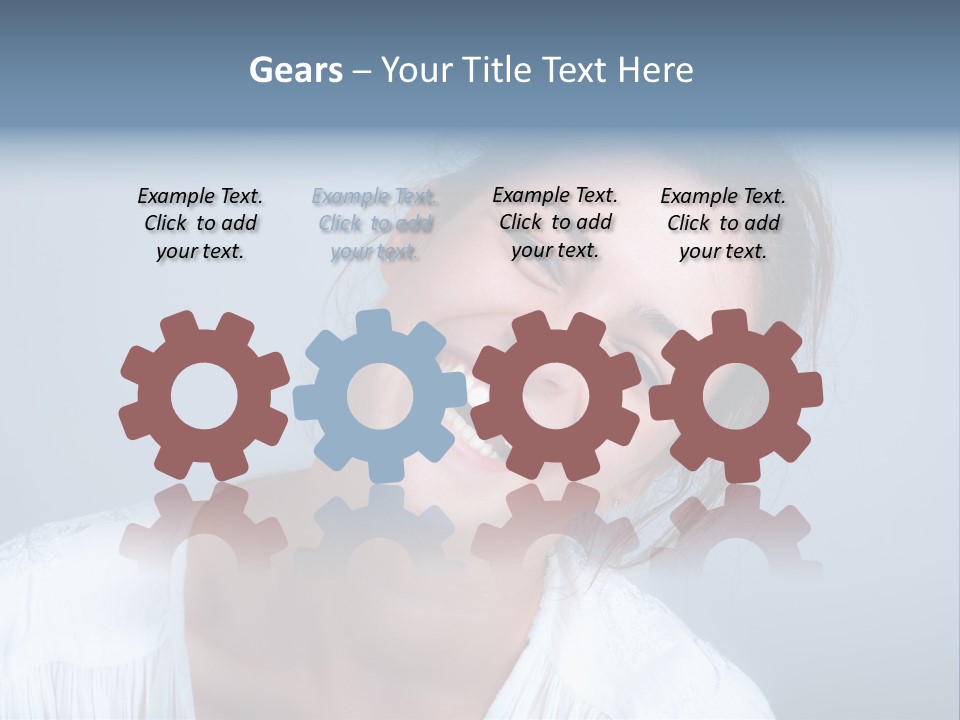 Whitening Human Skincare PowerPoint Template