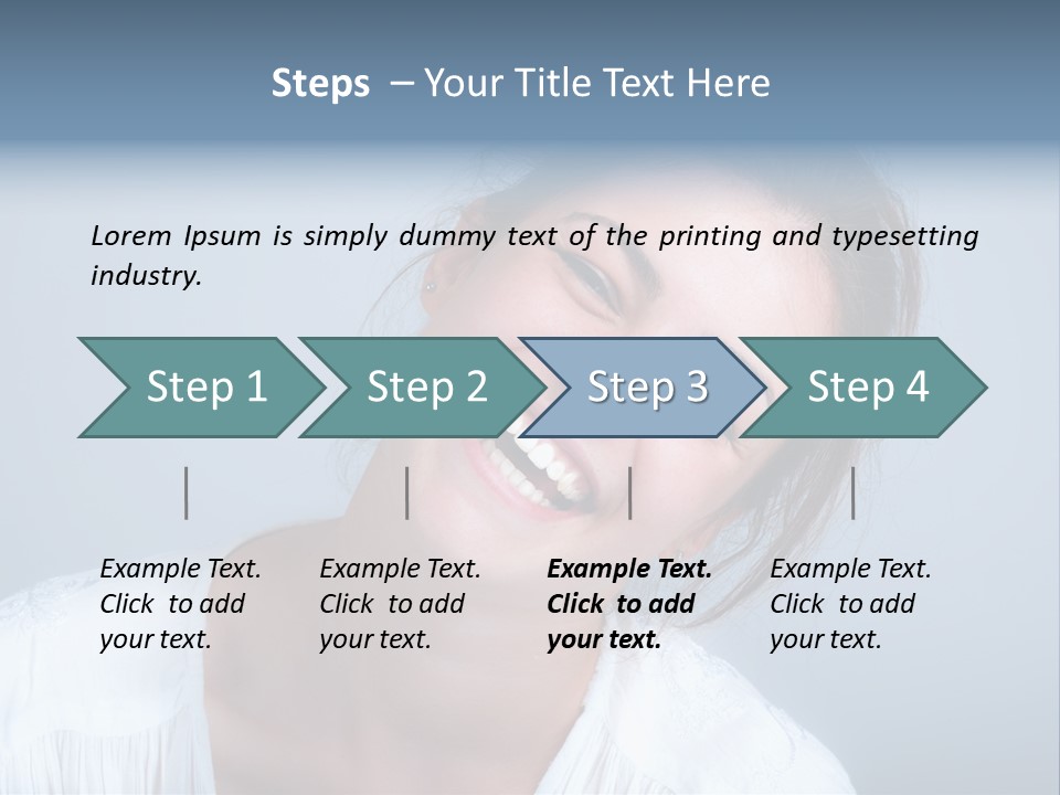 Whitening Human Skincare PowerPoint Template