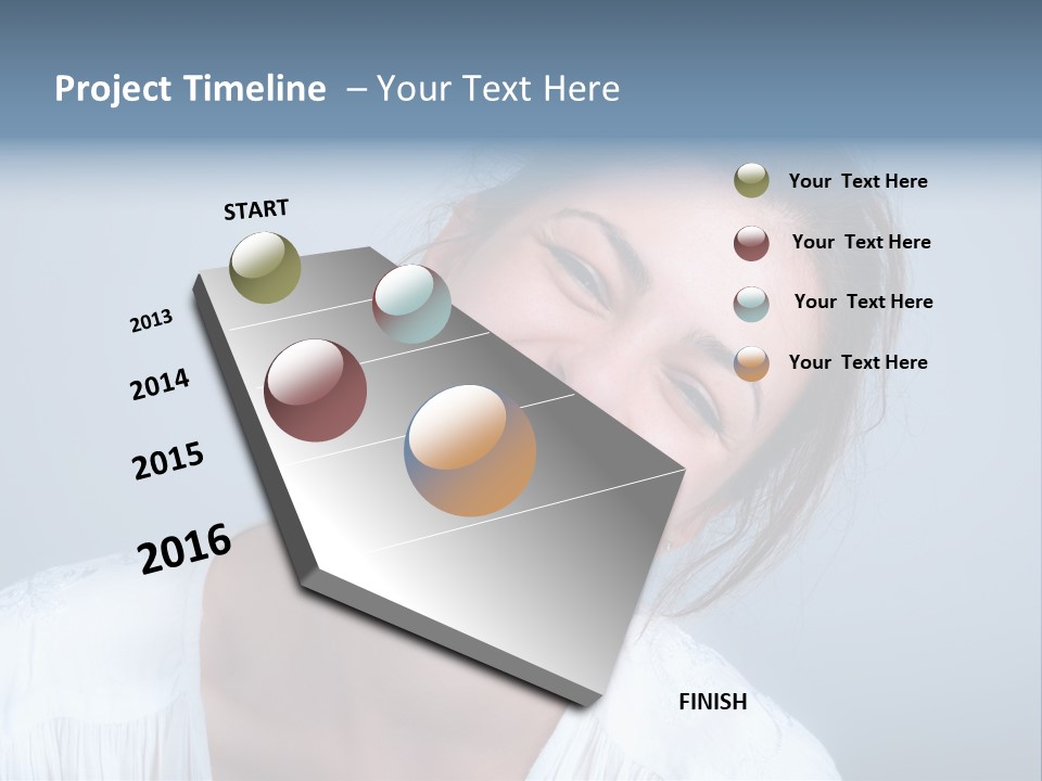 Whitening Human Skincare PowerPoint Template