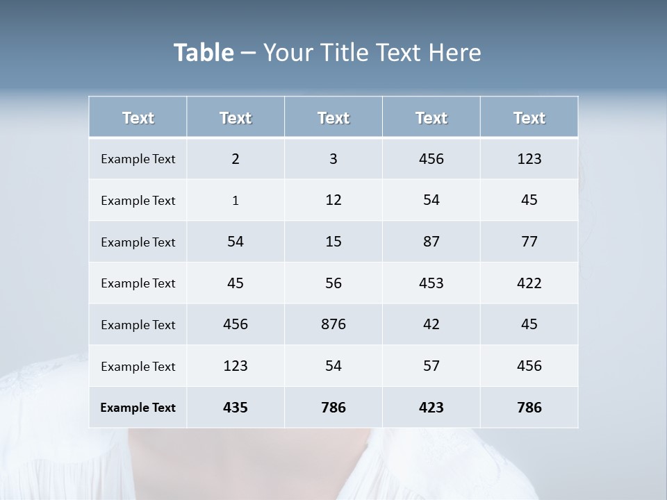 Whitening Human Skincare PowerPoint Template