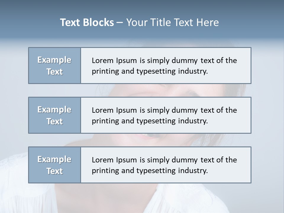 Whitening Human Skincare PowerPoint Template
