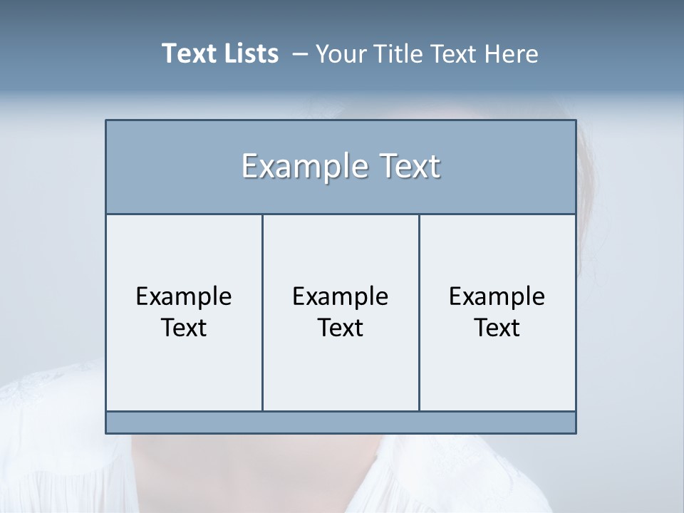 Whitening Human Skincare PowerPoint Template