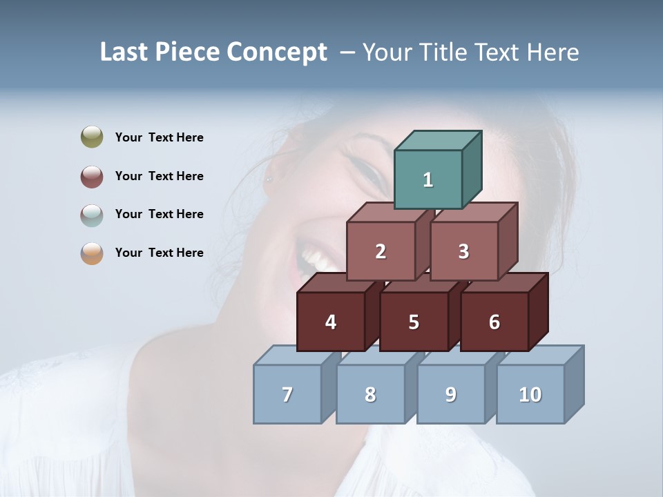 Whitening Human Skincare PowerPoint Template