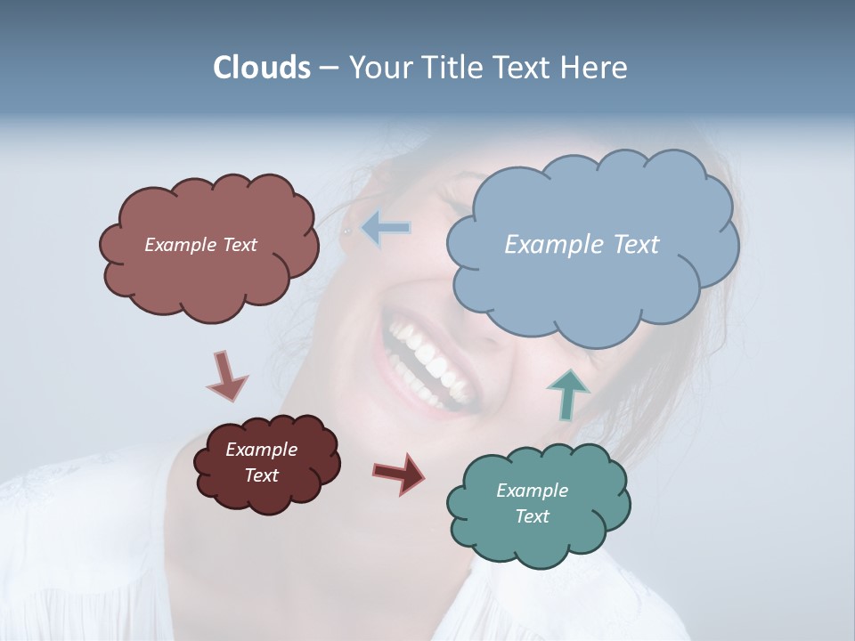 Whitening Human Skincare PowerPoint Template