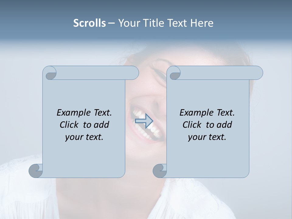 Whitening Human Skincare PowerPoint Template
